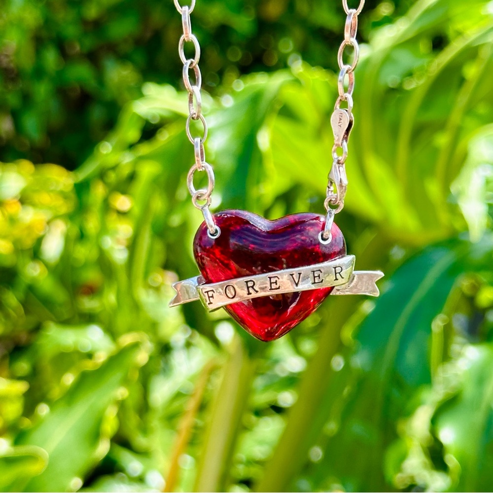 FOREVER HEART necklace by ANDREW HAMILTON CRAWFORD DESIGNS